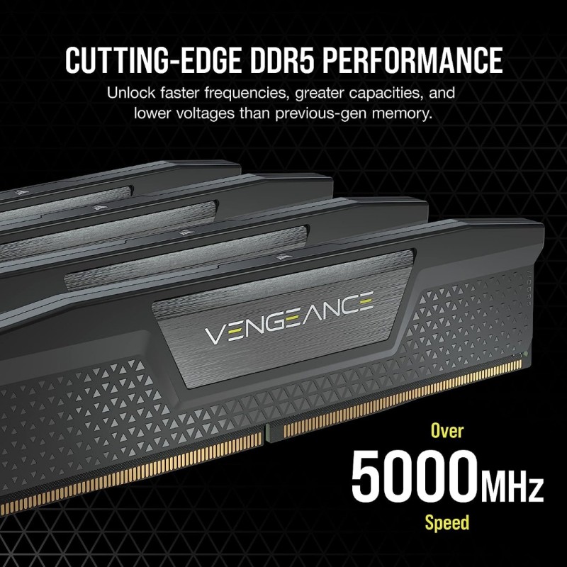 Corsair VENGEANCE DDR5 RAM 32GB (2x16GB) 5600MHz CL40 Corsair VENGEANCE DDR5 RAM 32GB (2x16GB) 5600MHz CL40