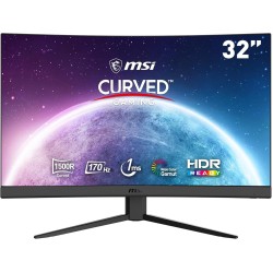MSI Optix G32CQ4 E2 QHD 1500R Curvature 16:9 Aspect Ratio Non-Glare Super Narrow Bezel 1ms 2560 x 1440 170Hz