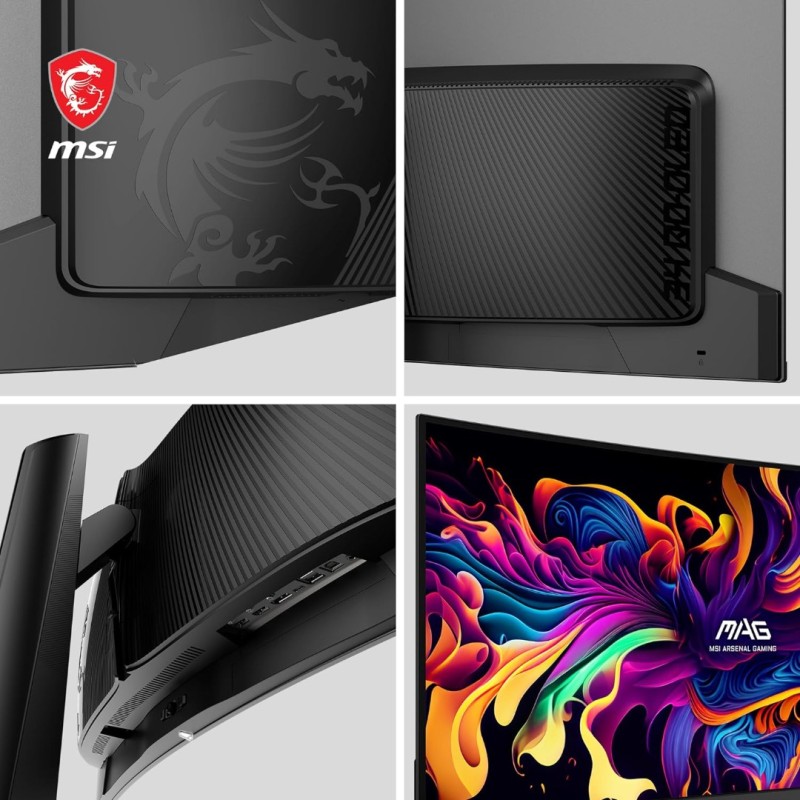 MSI MAG341CQP QD-OLED, 34 Curved OLED Gaming Monitor, 3440 x 1440 (UWQHD), OLED 0.03ms Response time, 175Hz MSI MAG341CQP QD-OLED, 34 Curved OLED Gaming Monitor, 3440 x 1440 (UWQHD), OLED 0.03ms Response time, 175Hz