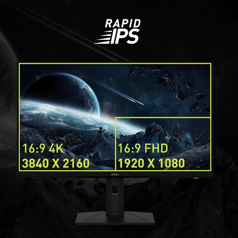 MSI MAG323UPF, 32" 3840 x 2160 (UHD), 4K Rapid IPS Gaming Monitor, 1 ms, 160Hz MSI MAG323UPF, 32" 3840 x 2160 (UHD), 4K Rapid IPS Gaming Monitor, 1 ms, 160Hz