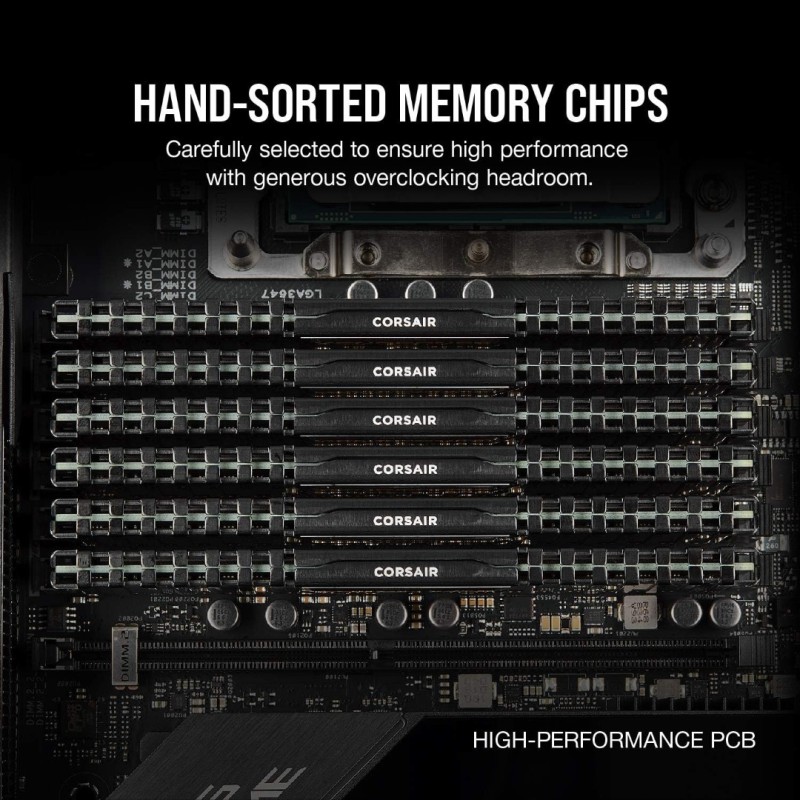 Corsair VENGEANCE LPX 32GB (2 x 16GB) DDR4 3200MHz C16 Corsair VENGEANCE LPX 32GB (2 x 16GB) DDR4 3200MHz C16
