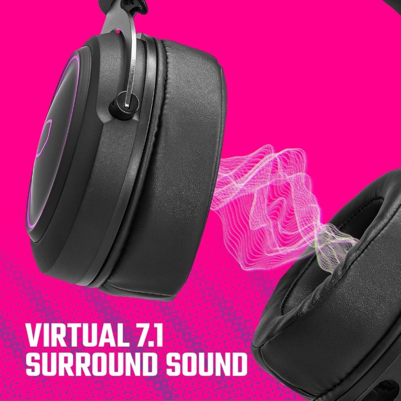 Cooler Master CH331 Gaming Headset Virtual 7.1 Surround Sound Cooler Master CH331 Gaming Headset Virtual 7.1 Surround Sound