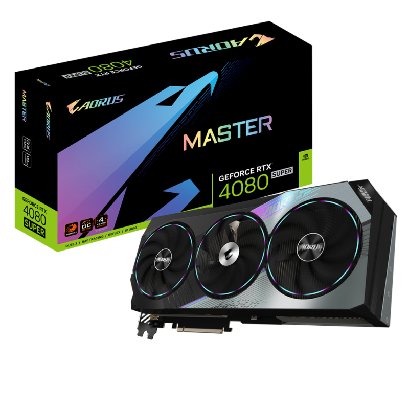 Gigabyte AORUS RTX 4080 SUPER MASTER 16G Gigabyte AORUS RTX 4080 SUPER MASTER 16G