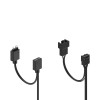 Fractal Aspect 14 RGB Black Frame 3-pack