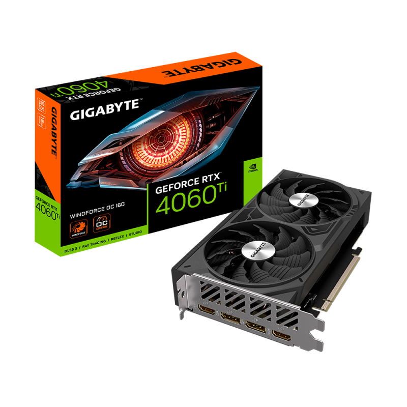 Gigabyte RTX 4060 Ti WINDFORCE OC 16G Gigabyte RTX 4060 Ti WINDFORCE OC 16G