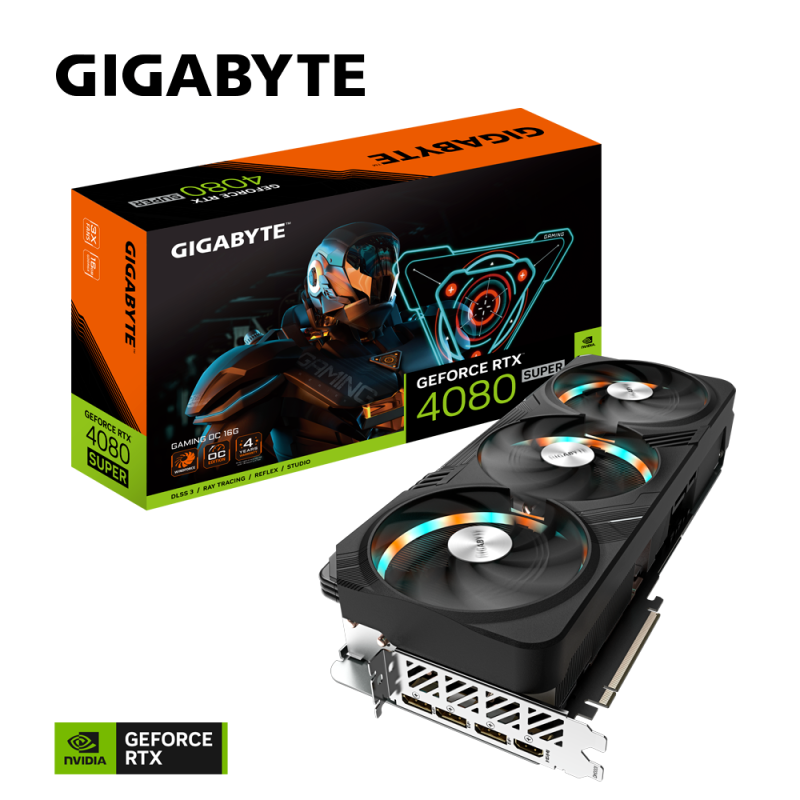 Gigabyte RTX 4080 SUPER GAMING OC 16G Gigabyte RTX 4080 SUPER GAMING OC 16G