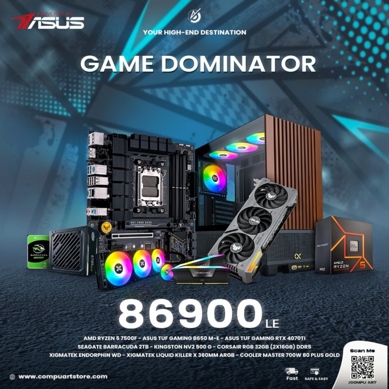 Game Like a Pro with Asus 7500F & 4070 TI Game Like a Pro with Asus 7500F & 4070 TI