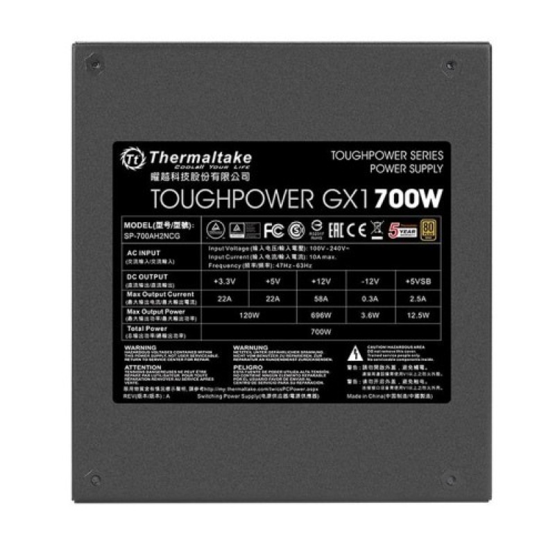 Thermaltake Toughpower GX1 700W Gold Thermaltake Toughpower GX1 700W Gold