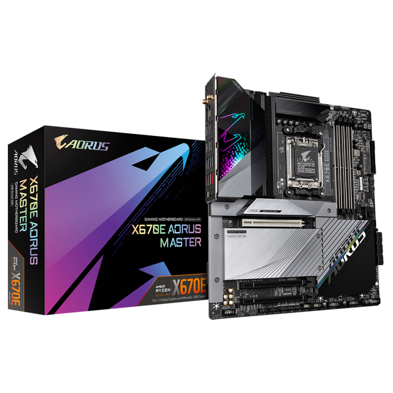 Gigabyte X670E AORUS MASTER Gigabyte X670E AORUS MASTER