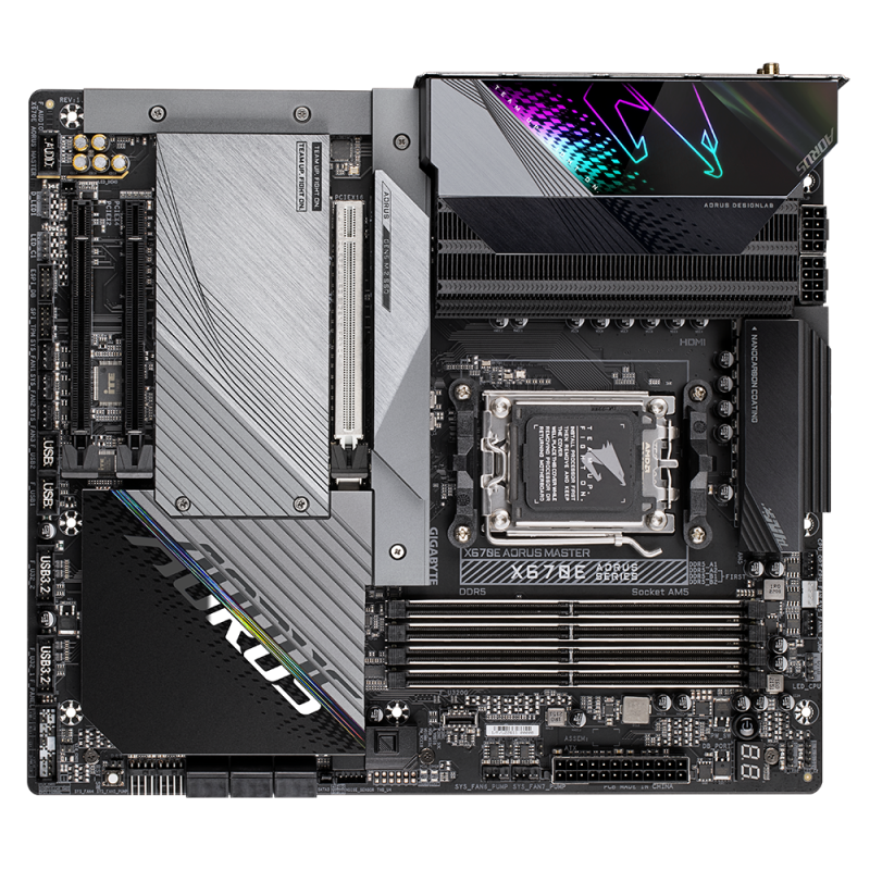 Gigabyte X670E AORUS MASTER Gigabyte X670E AORUS MASTER
