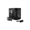 HYTE Y60 with 3 Fans with Gen 4.0 Riser Cable All Black